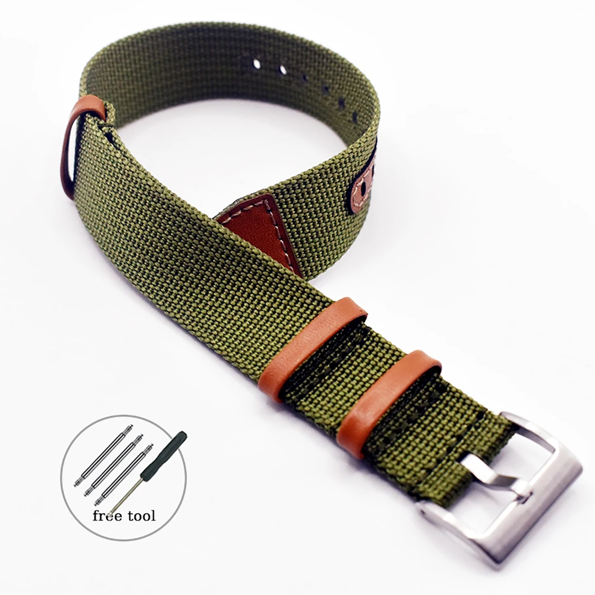 Soft Watch Bracelet for Seiko  – Canvas Strap Watch recenzja i cena