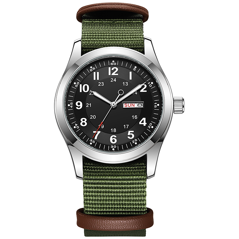 2026 Men's 42mm Watch Glow in  – Canvas Strap Watch recenzja i cena