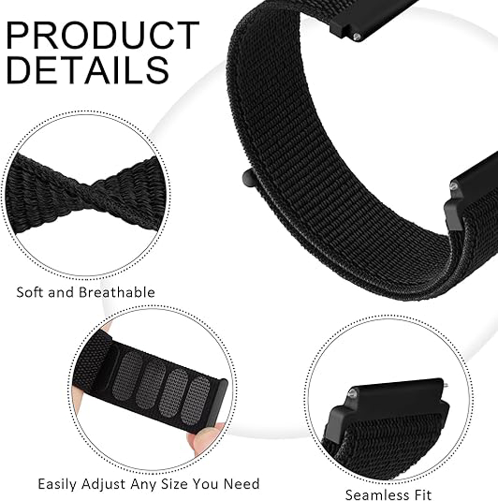 Nylon Breathable Loop Watchban – Sport Loop Velcro recenzja i cena