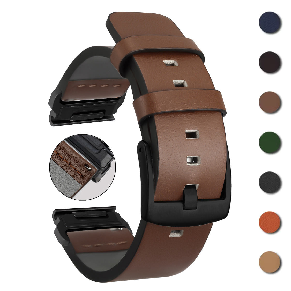 26mm 22mm Quick Fit Strap For  – Leather Strap Quick Release recenzja i cena