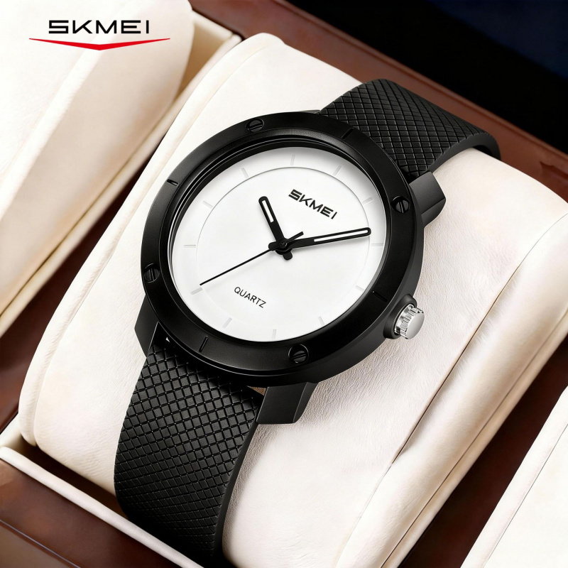 SKMEI trendy classic round stu – Canvas Strap Watch recenzja i cena