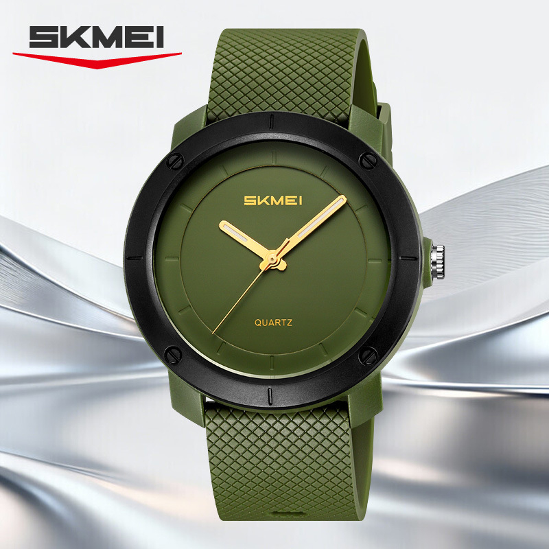 SKMEI trendy classic round stu – Canvas Strap Watch recenzja i cena