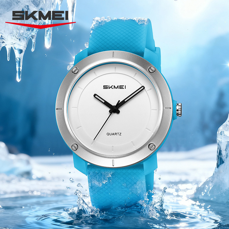 SKMEI trendy classic round stu – Canvas Strap Watch recenzja i cena